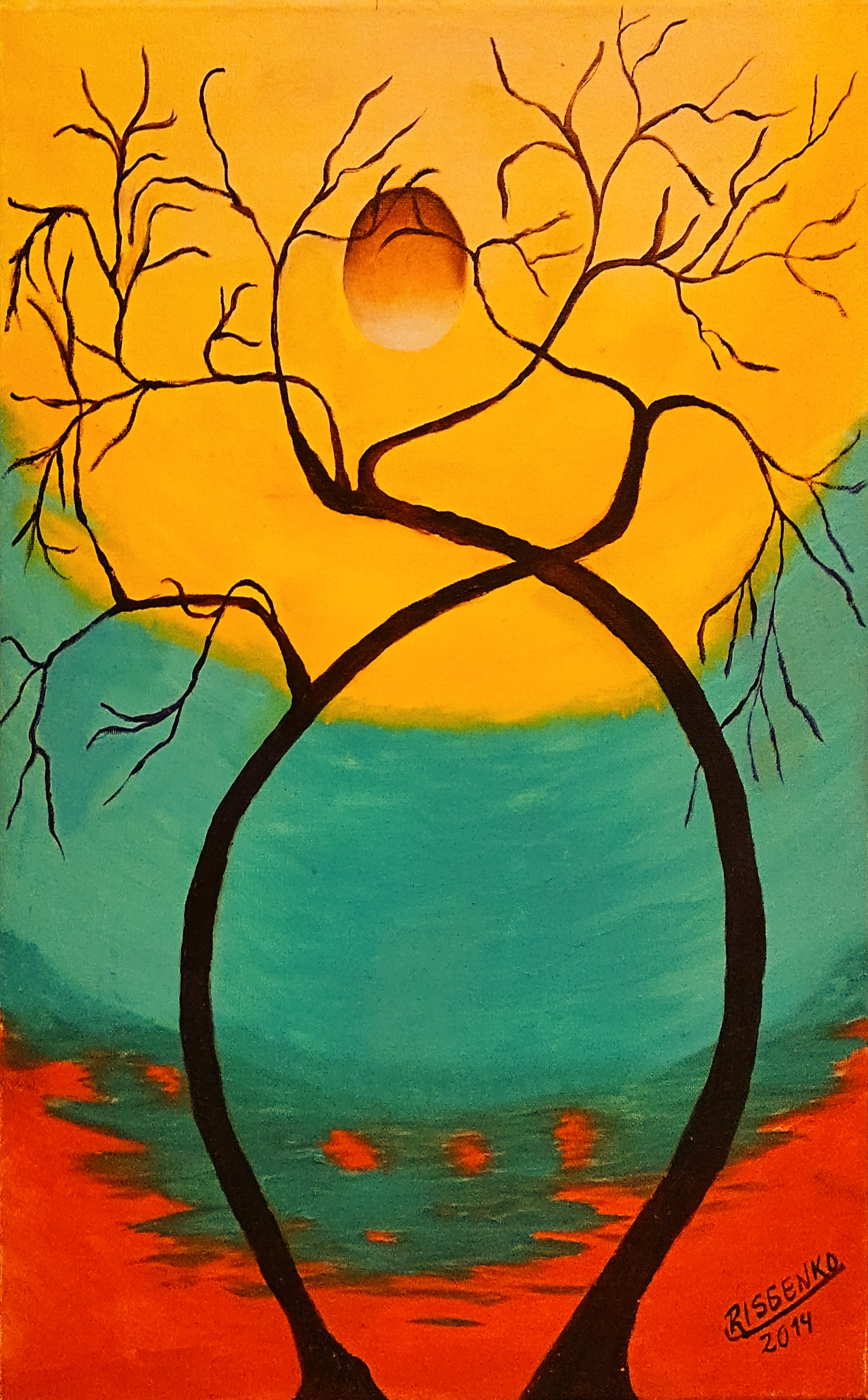 40 x 50cm, oleo sobre bastidor